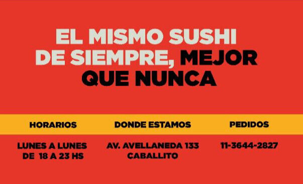Disfrutá de Sushi Rock